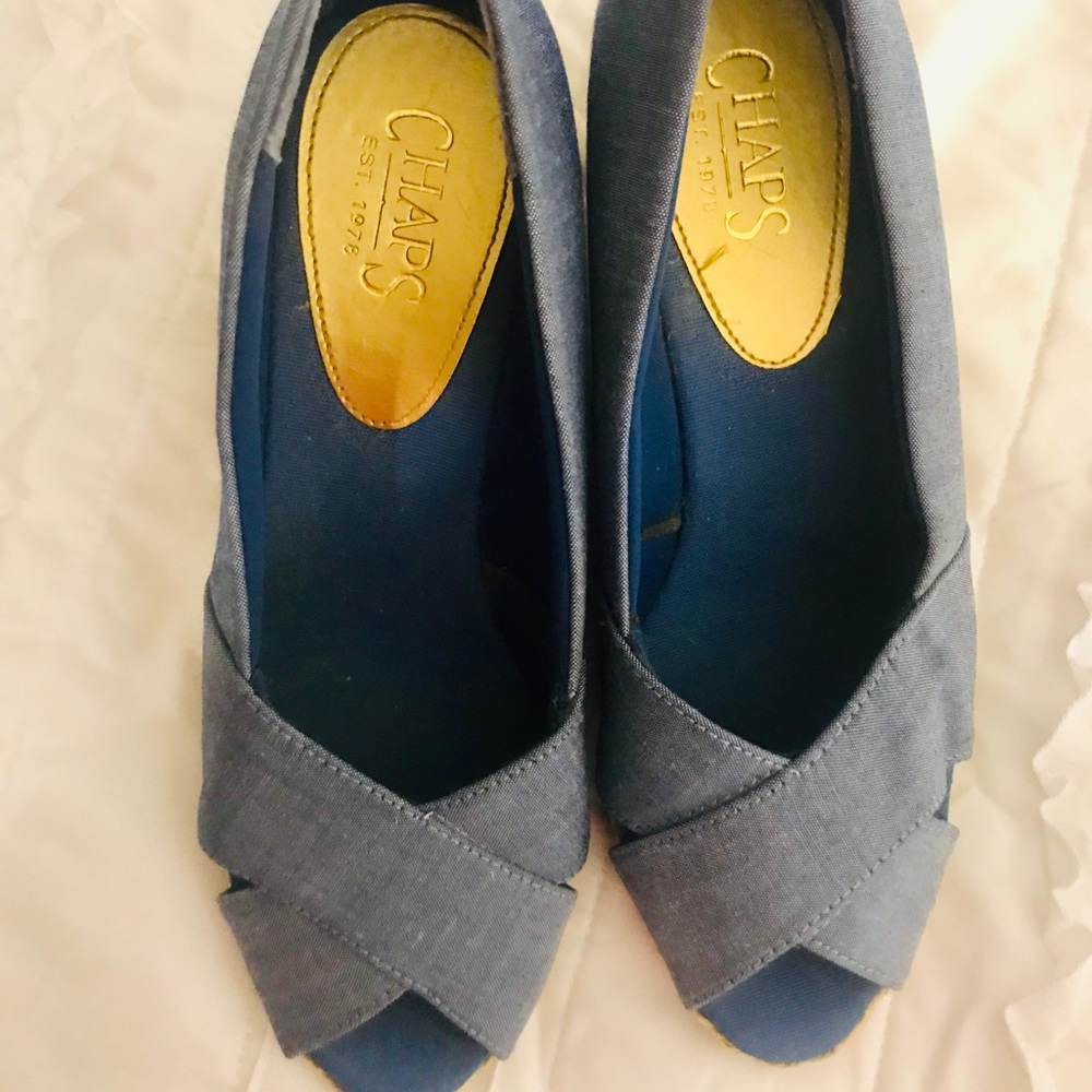 Chaps Wedges - Picture 2 of 3